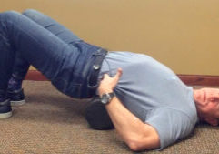 Dr Jim Claussen how to use a foam roller